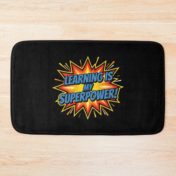 Item preview, Learning Is My Superpower Student Teacher Education Knowledge designed and sold by PopStars1993.