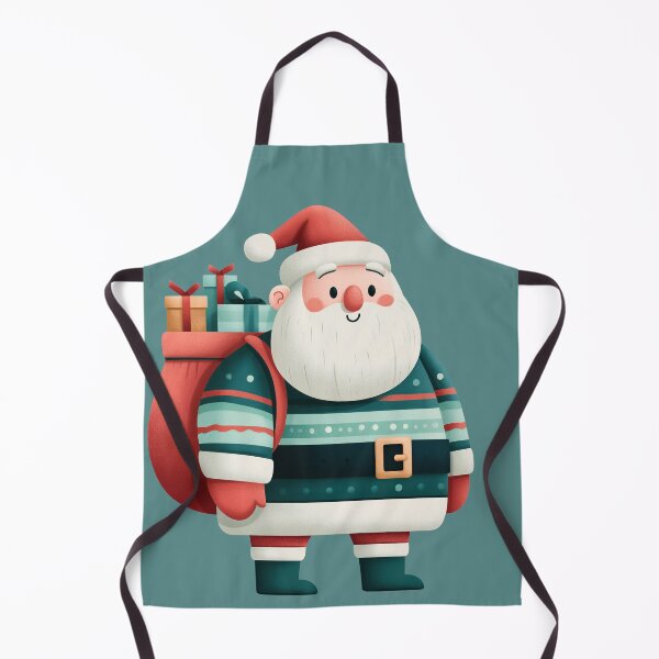 Item preview, Cute 3D Minimalist Santa Claus with Gifts designed and sold by colorful-white.