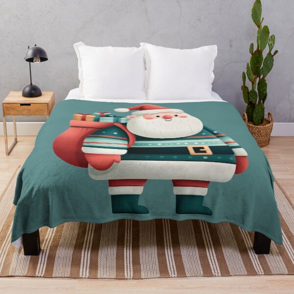 Item preview, Cute 3D Minimalist Santa Claus with Gifts designed and sold by colorful-white.