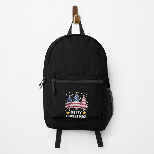 Item preview, Merry Christmas Tree American Flag Funny US Flag Xmas designed and sold by Chaya Reid.