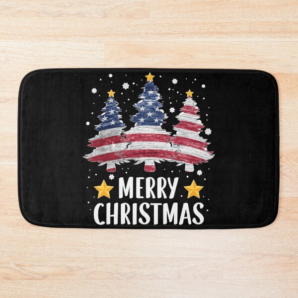 Item preview, Merry Christmas Tree American Flag Funny US Flag Xmas designed and sold by Chaya Reid.