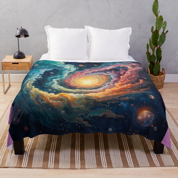 Item preview, Colorful Cosmic Supernova with Musical Notes – Galaxy Space Music Abstract Art designed and sold by fbtrisha.