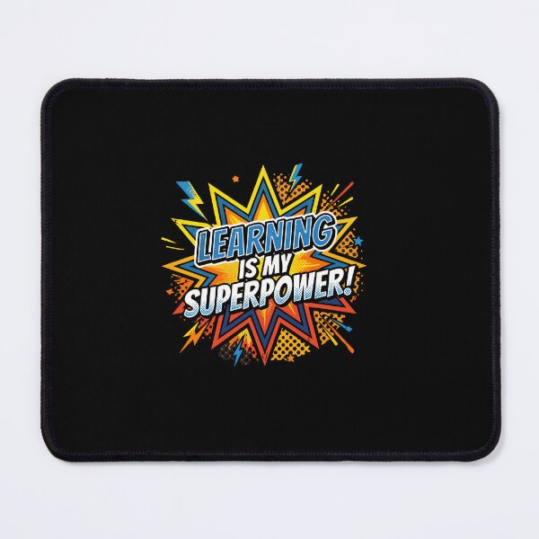 Item preview, Learning Is My Superpower Education Student Teacher Academic Motivation designed and sold by PopStars1993.