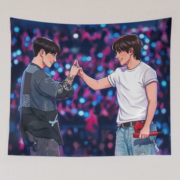 Item preview, Army Boyfriend Stage Moment / Taekook Merch / Concert / Kpop Idols Gifts / Korean Boyband / Stickers / Tshirt / Shirt / Pin / Pins / Cards / Poster / Bias designed and sold by TeenLake.