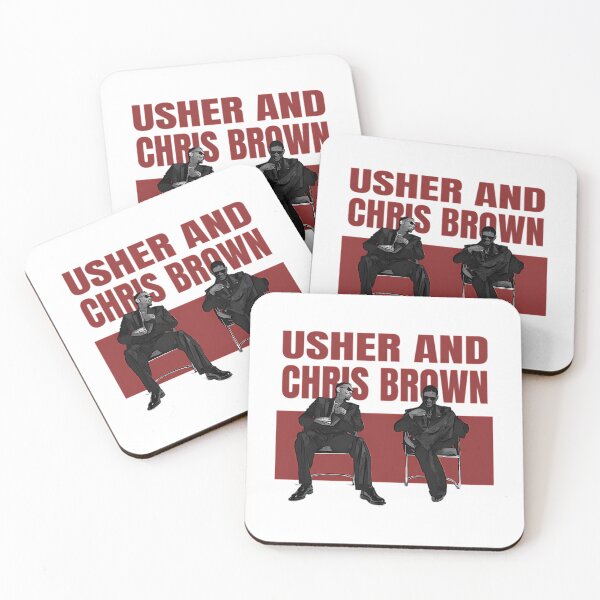 Item preview, Usher And Chris Brown designed and sold by ericka-devito.