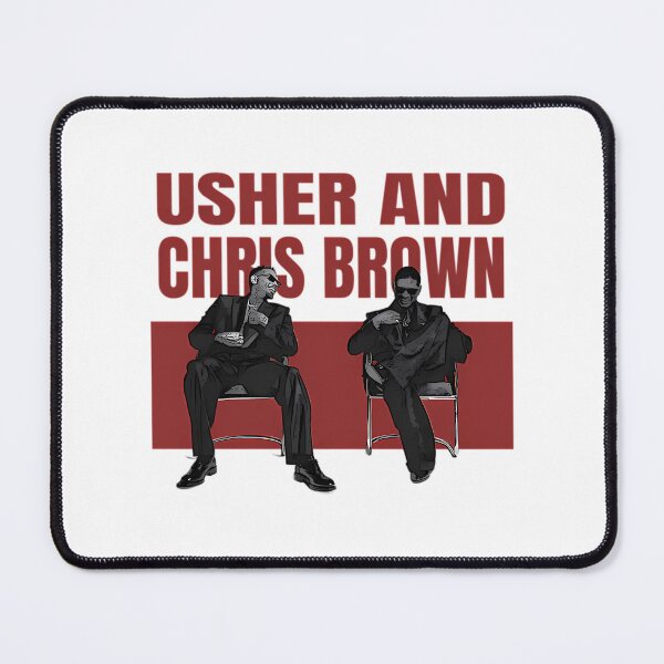 Item preview, Usher And Chris Brown designed and sold by ericka-devito.
