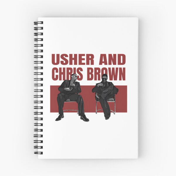 Item preview, Usher y Chris Brown designed and sold by ericka-devito.