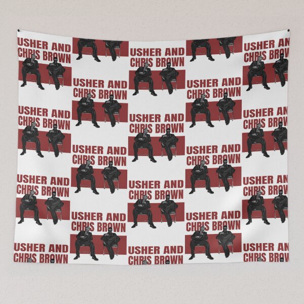 Item preview, Usher And Chris Brown designed and sold by ericka-devito.