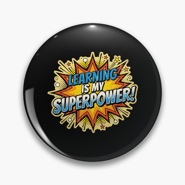 Item preview, Learning Is My Superpower Student Teacher Education Knowledge designed and sold by PopStars1993.