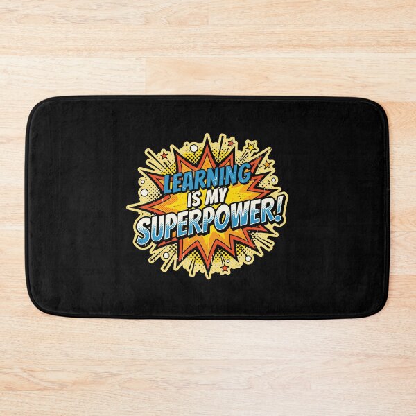 Item preview, Learning Is My Superpower Student Teacher Education Knowledge designed and sold by PopStars1993.