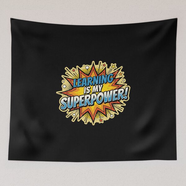 Item preview, Learning Is My Superpower Student Teacher Education Knowledge designed and sold by PopStars1993.