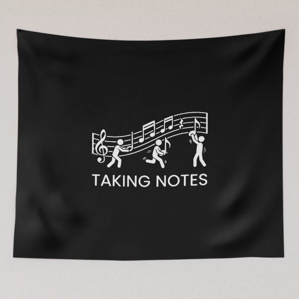Item preview, Taking Notes Music Lover Musician Musical Humor designed and sold by PopStars1993.