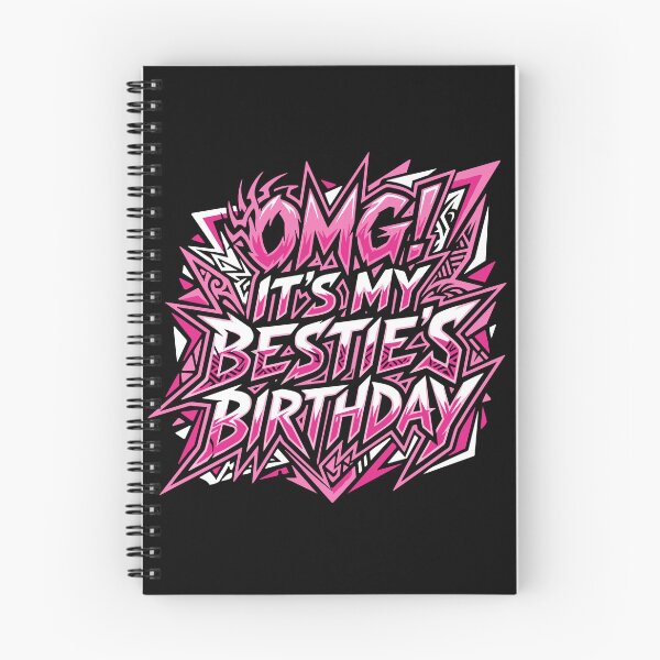 Item preview, OMG! It's My Bestie's Birthday Best Friend Happy Birthday Celebration designed and sold by PopStars1993.