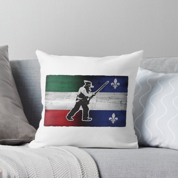 Item preview, Quebec Patriot Flag Grunge Style with Henri Julien Patriote Rebellion Lower Canada Vintage Design designed and sold by richard143.