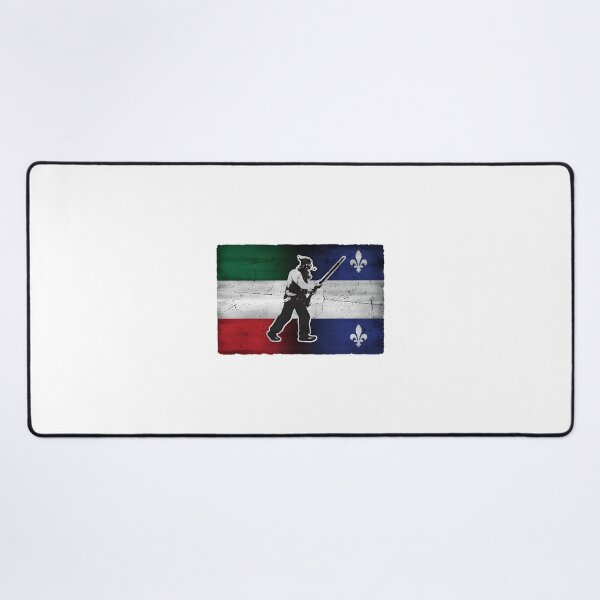 Item preview, Quebec Patriot Flag Grunge Style with Henri Julien Patriote Rebellion Lower Canada Vintage Design designed and sold by richard143.