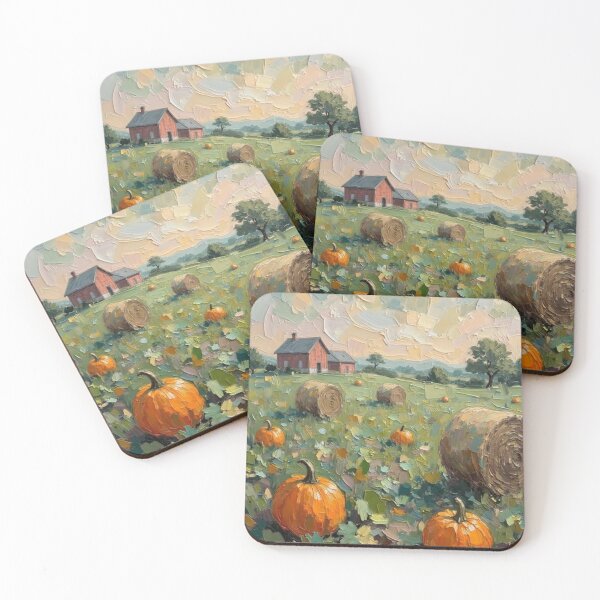 Item preview, Quiet Harvest Morning - Oil Painting designed and sold by nhk999.