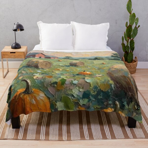 Item preview, Quiet Harvest Morning - Oil Painting designed and sold by nhk999.