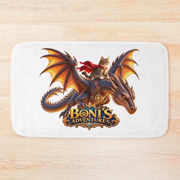 Item preview, Epic Cat Riding a Dragon – Boni's Adventures designed and sold by KseniaDr.