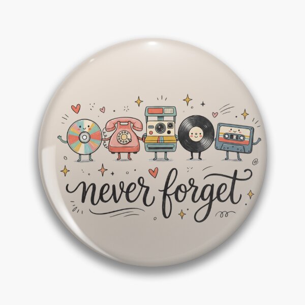 Item preview, Never Forget Retro Music Nostalgia designed and sold by dudelinart.