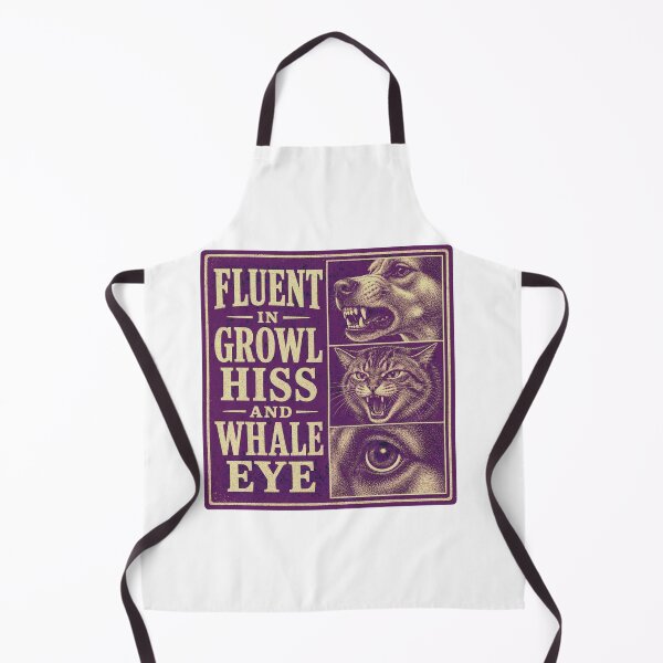 Item preview, Fluent In Growl Hiss And Whale Eye Vet Tech designed and sold by BoosterShop.