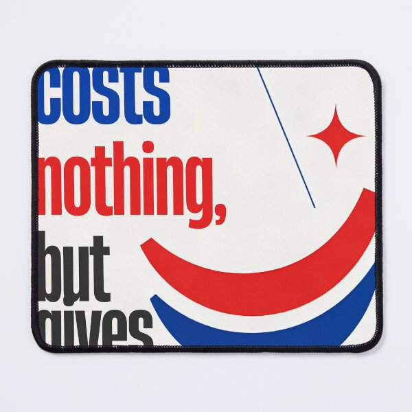 Item preview, A smile costs nothing, but gives much designed and sold by FilaliStudio.