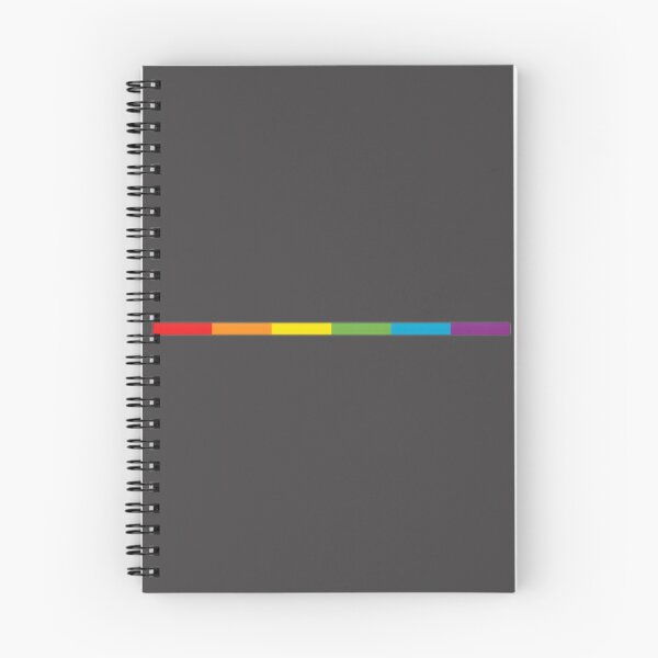 Item preview, Modern Thin Rainbow Flag LGBT Pride Pattern on Black Background for Gay Lesbian Bisexual Support designed and sold by richard143.