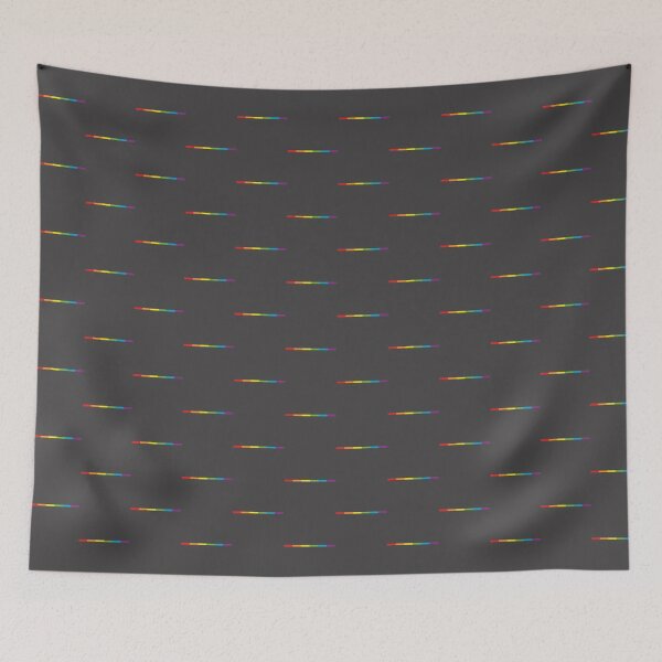 Item preview, Modern Thin Rainbow Flag LGBT Pride Pattern on Black Background for Gay Lesbian Bisexual Support designed and sold by richard143.