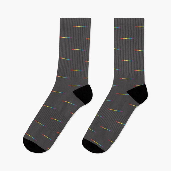 Item preview, Modern Thin Rainbow Flag LGBT Pride Pattern on Black Background for Gay Lesbian Bisexual Support designed and sold by richard143.