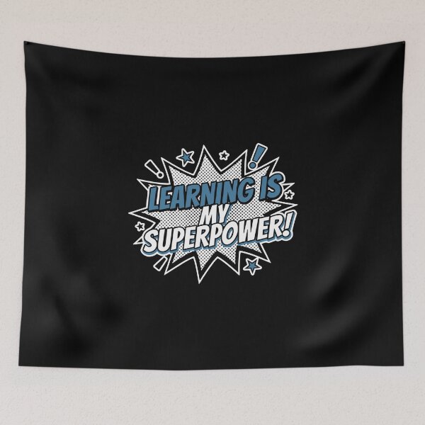 Item preview, Learning Is My Superpower Student Teacher Academic designed and sold by PopStars1993.