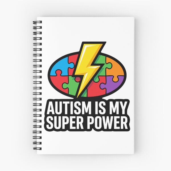 Item preview, Autism Is My Super Power Neurodiversity Awareness Support designed and sold by SofiBlair.