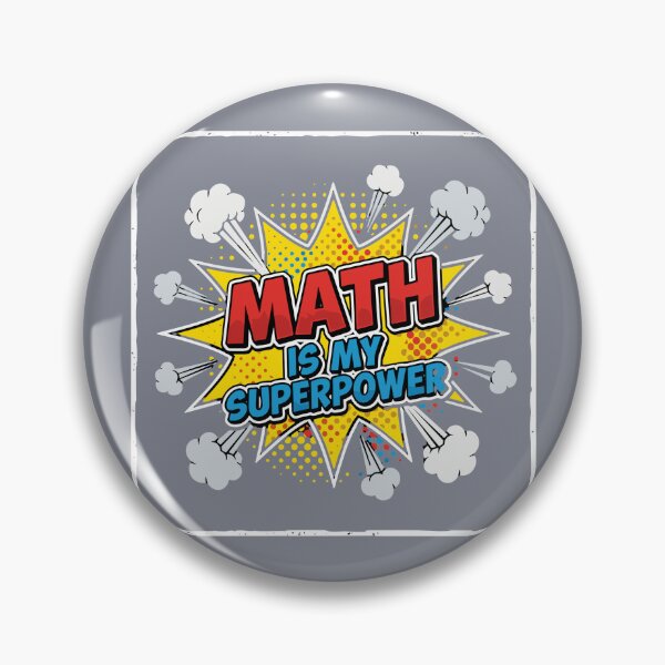 Item preview, Math Is My Superpower Math Lover Student Teacher designed and sold by SofiBlair.