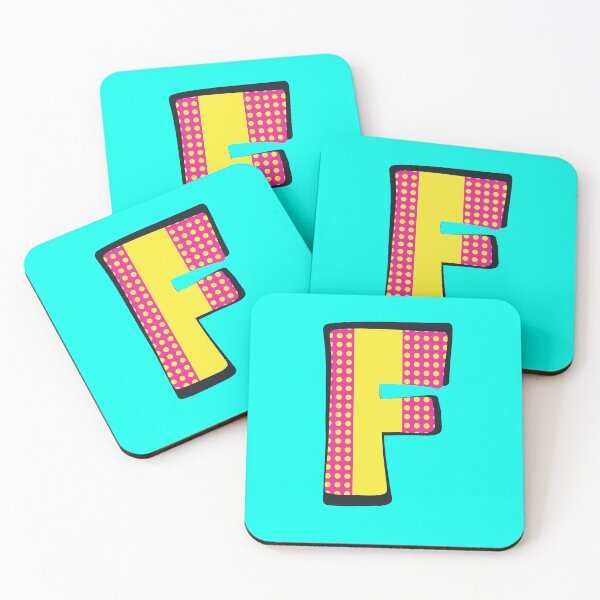 Item preview, Pop Art Letter F - Initial design of the Letter F designed and sold by Fun Funky Designs.