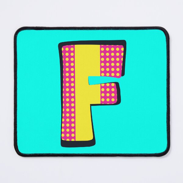 Item preview, Pop Art Letter F - Initial design of the Letter F designed and sold by Fun Funky Designs.