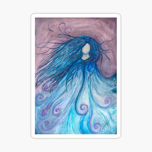 She Is The Storm Sticker