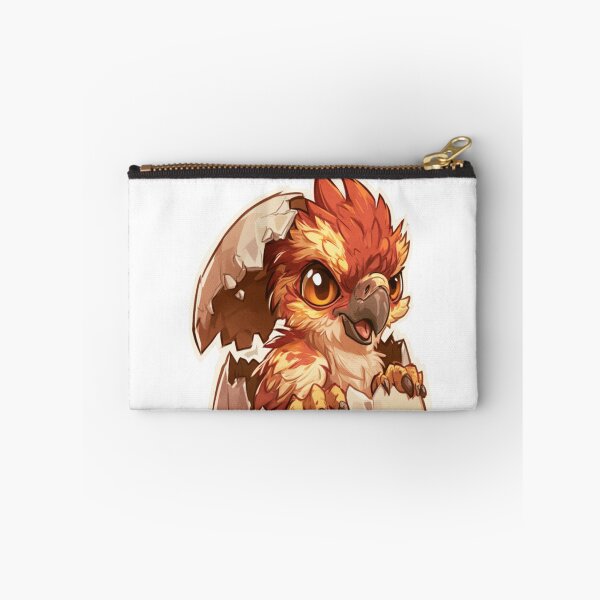 Item preview, Cute Phoenix Hatchling Breaking Egg Design designed and sold by NicolasGlowArt.