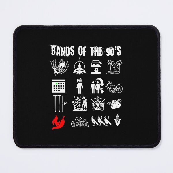 Item preview, Nerdy Iconic Alternative Rock Bands Of The 90S designed and sold by AldenWhitcomb.