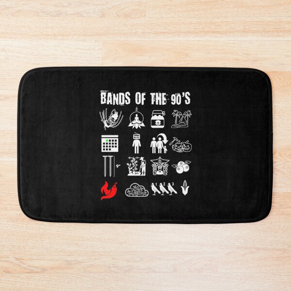 Item preview,  Nerdy Iconic Alternative Rock Bands Of The 90S designed and sold by AldenWhitcomb.