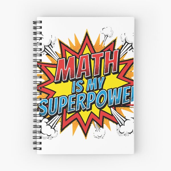 Item preview, Math Is My Superpower Mathematics Student Teacher Nerd Genius  designed and sold by SofiBlair.