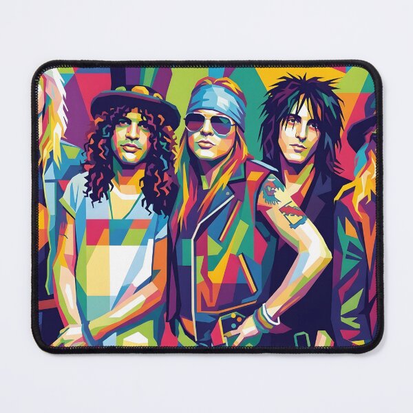 Item preview, Guns N Roses Pop Art designed and sold by Kindcorner.