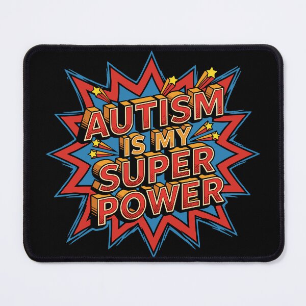 Item preview, Autism Is My Super Power Neurodiversity Autistic Acceptance Pride designed and sold by SofiBlair.