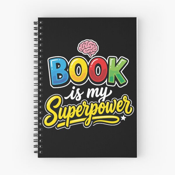 Item preview, Book Is My Superpower Reading Bookworm Bibliophile Librarian Teacher Smart designed and sold by PopStars1993.