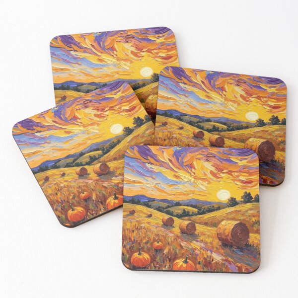 Item preview, Autumn Glory at Sunset - Oil Painting designed and sold by nhk999.