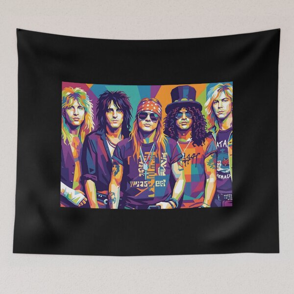 Item preview, Guns N Roses Pop Art designed and sold by Kindcorner.