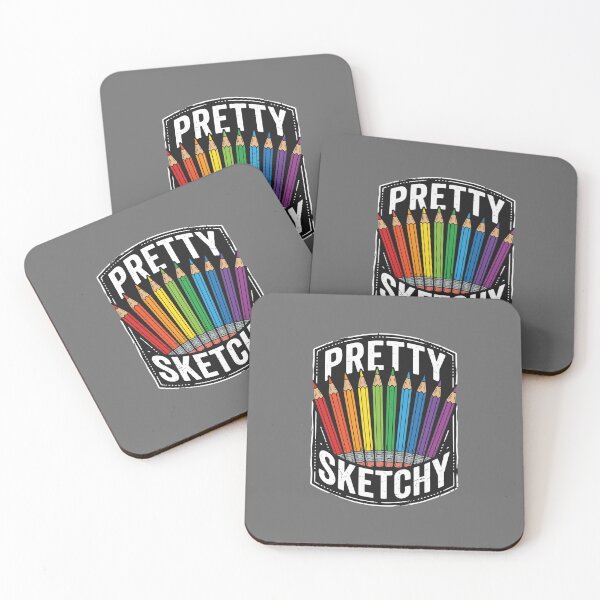 Item preview, Pretty Sketchy Artist Drawing Creative Humor Pun designed and sold by SofiBlair.