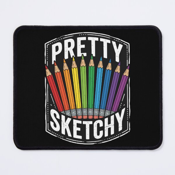 Item preview, Pretty Sketchy Artist Drawing Creative Humor Pun designed and sold by SofiBlair.