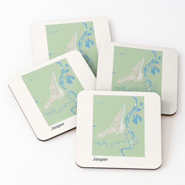 Item preview, Jasper Minimalistic Map Art designed and sold by MapsNerd.