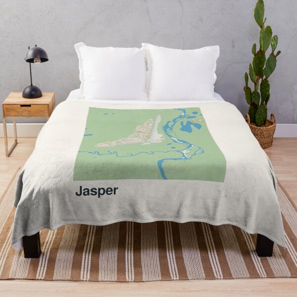 Item preview, Jasper Minimalistic Map Art designed and sold by MapsNerd.