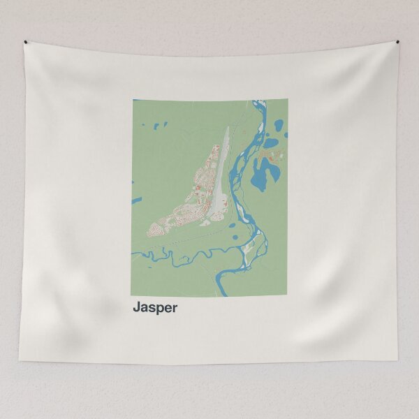 Item preview, Jasper Minimalistic Map Art designed and sold by MapsNerd.
