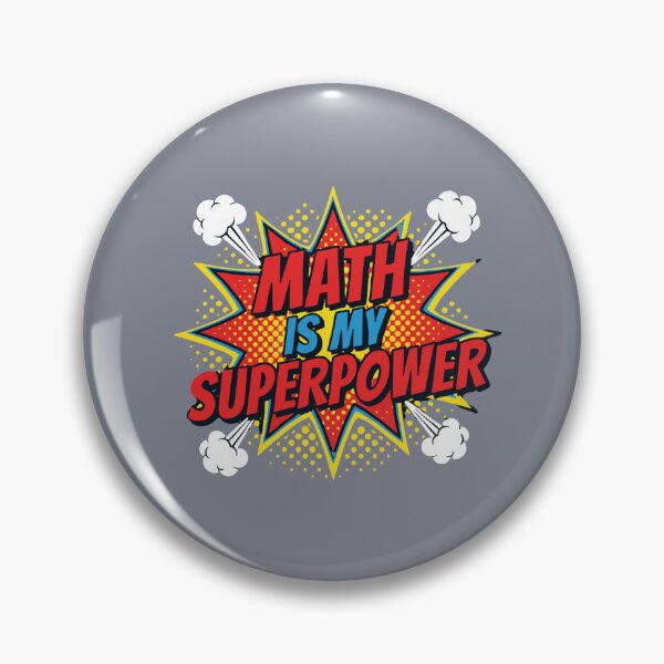 Item preview, Math Is My Superpower Math Lover Student Teacher STEM  designed and sold by SofiBlair.