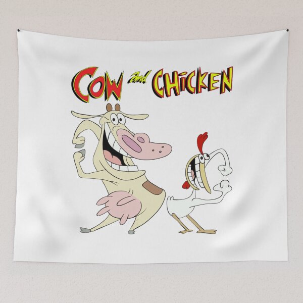 Item preview, cowss and chickens cartoon designed and sold by DAVIDUMMAGE.